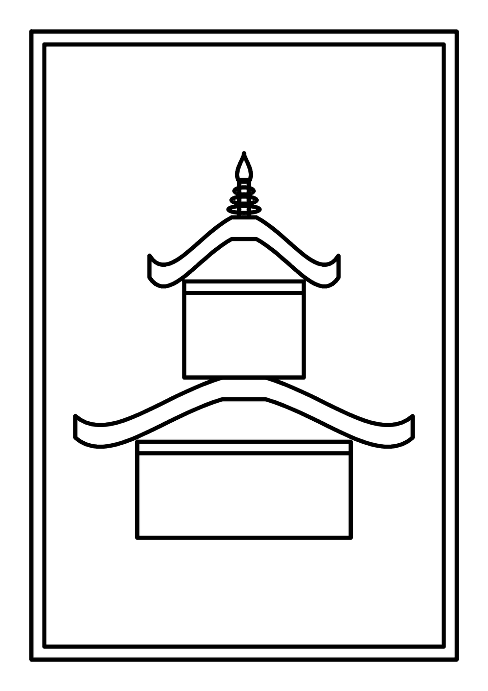 Pagode — Boeddhistisch, niveau A
